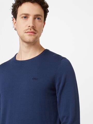 s.Oliver Pullover in Blau