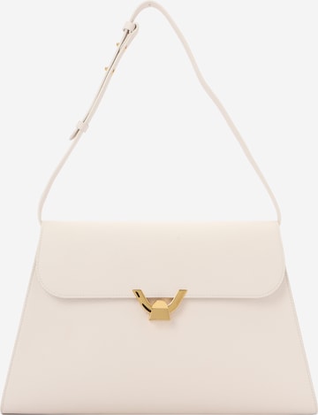 Borsa a mano 'DEW' di Coccinelle in bianco: frontale