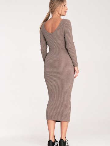 Robes en maille 'M1090' Figl en beige