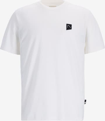 T-Shirt 'Motan' CHASIN' en blanc : devant