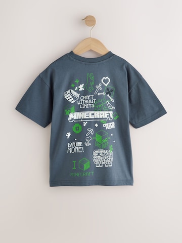 Tricou 'Minecraft' de la Next pe gri
