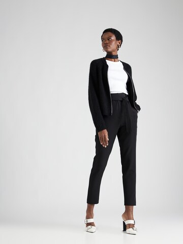 Dorothy Perkins Slimfit Bandplooibroek in Zwart