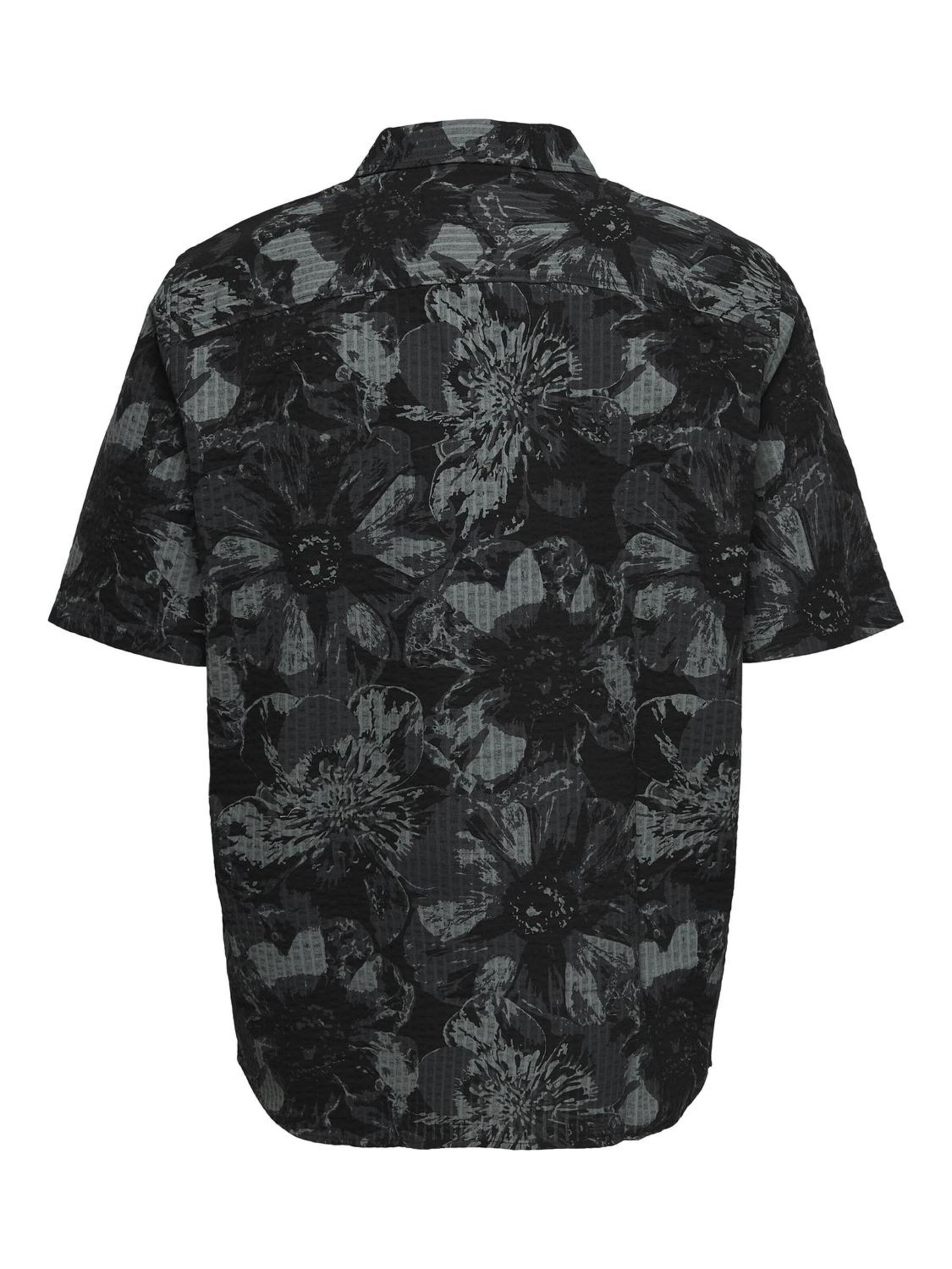 Only & Sons Классический крой Рубашка 'ONSNicolai' в Черный