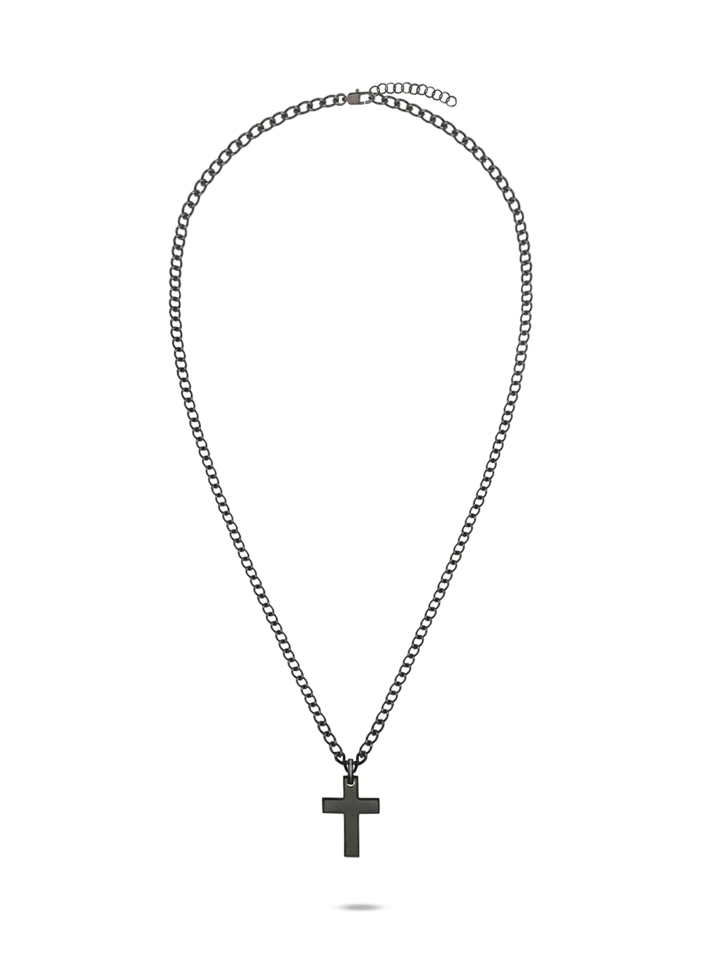 s.Oliver Necklace in Black: front