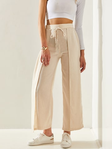 Bianco Lucci Bő szár Nadrág - bézs: elől