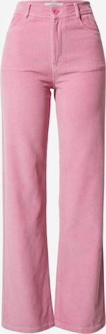 Loosefit Pantalon 'THERESA' Thinking MU en rose : devant