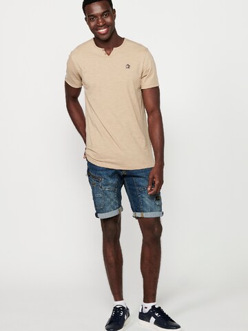 KOROSHI T-Shirt in Beige