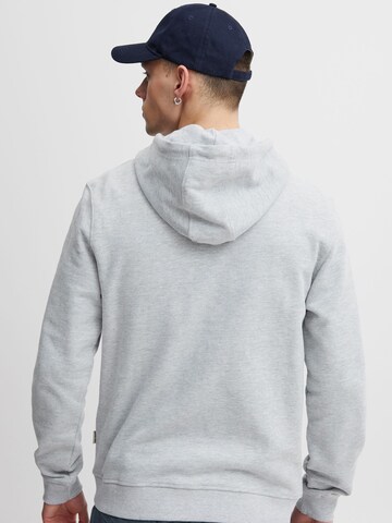 BLEND Zip-Up Hoodie in Grey