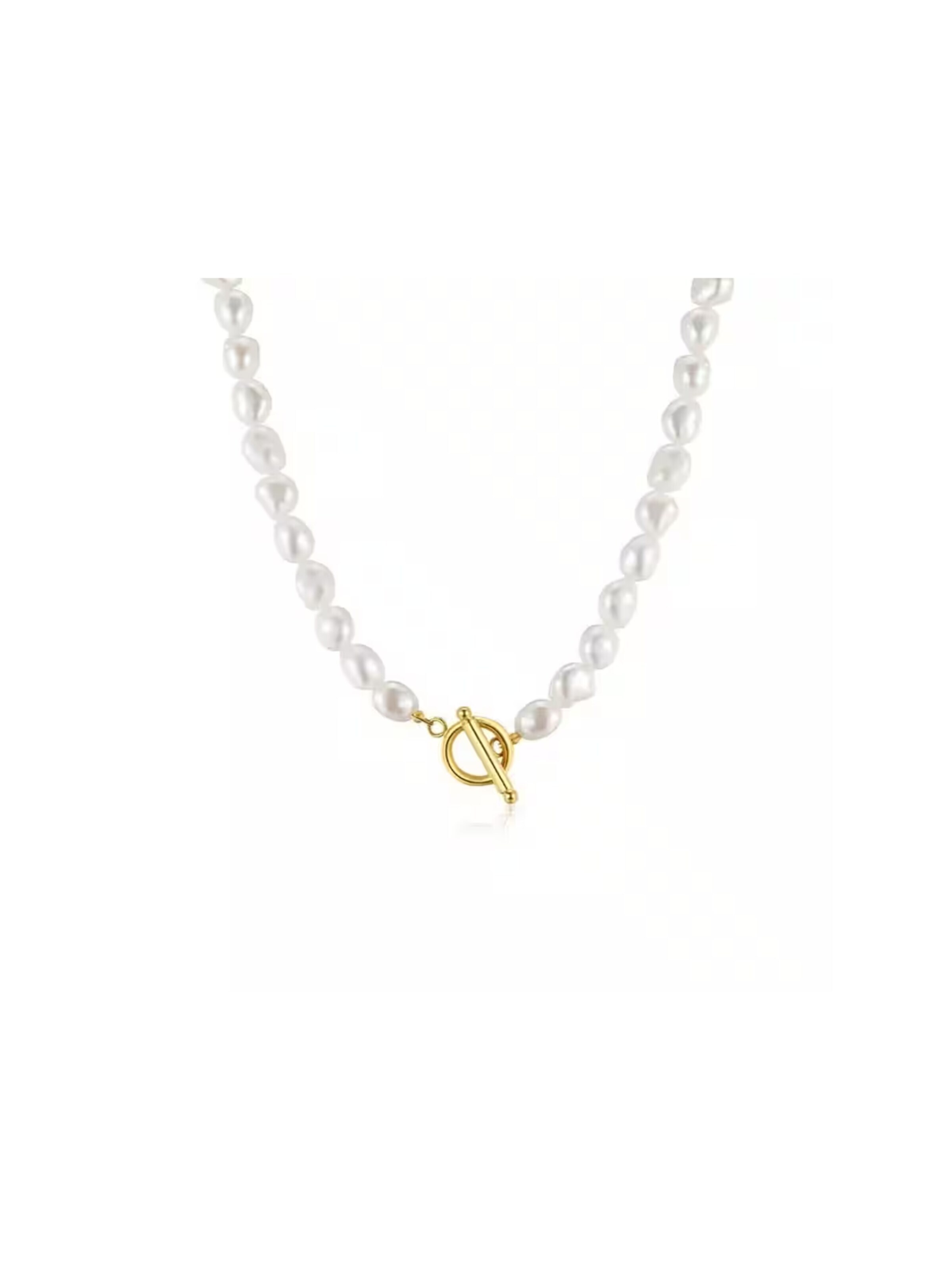 ROUGEMONT Jewellery Kette 'Damen Barock-Perlenkette Perla 45cm'‌‌‌‌‌‌ in 41cm in gold, Produktansicht