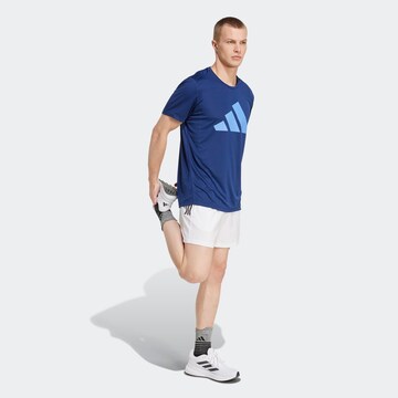 ADIDAS PERFORMANCE Funktionsshirt 'Run It' in Blau