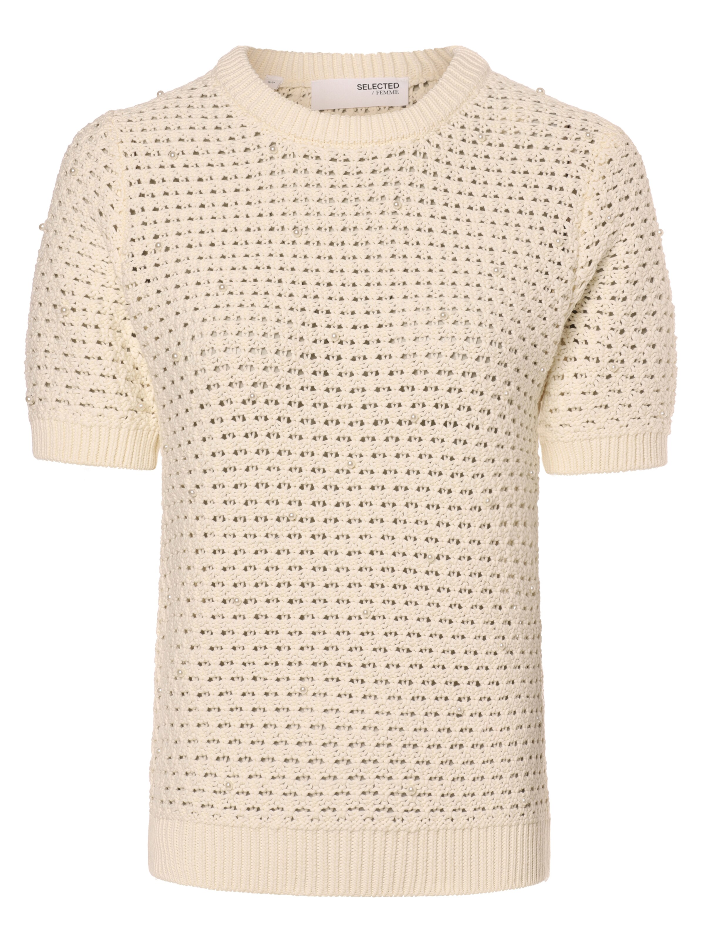 SELECTED Pullover 'Penny' in Beige: Vorderseite