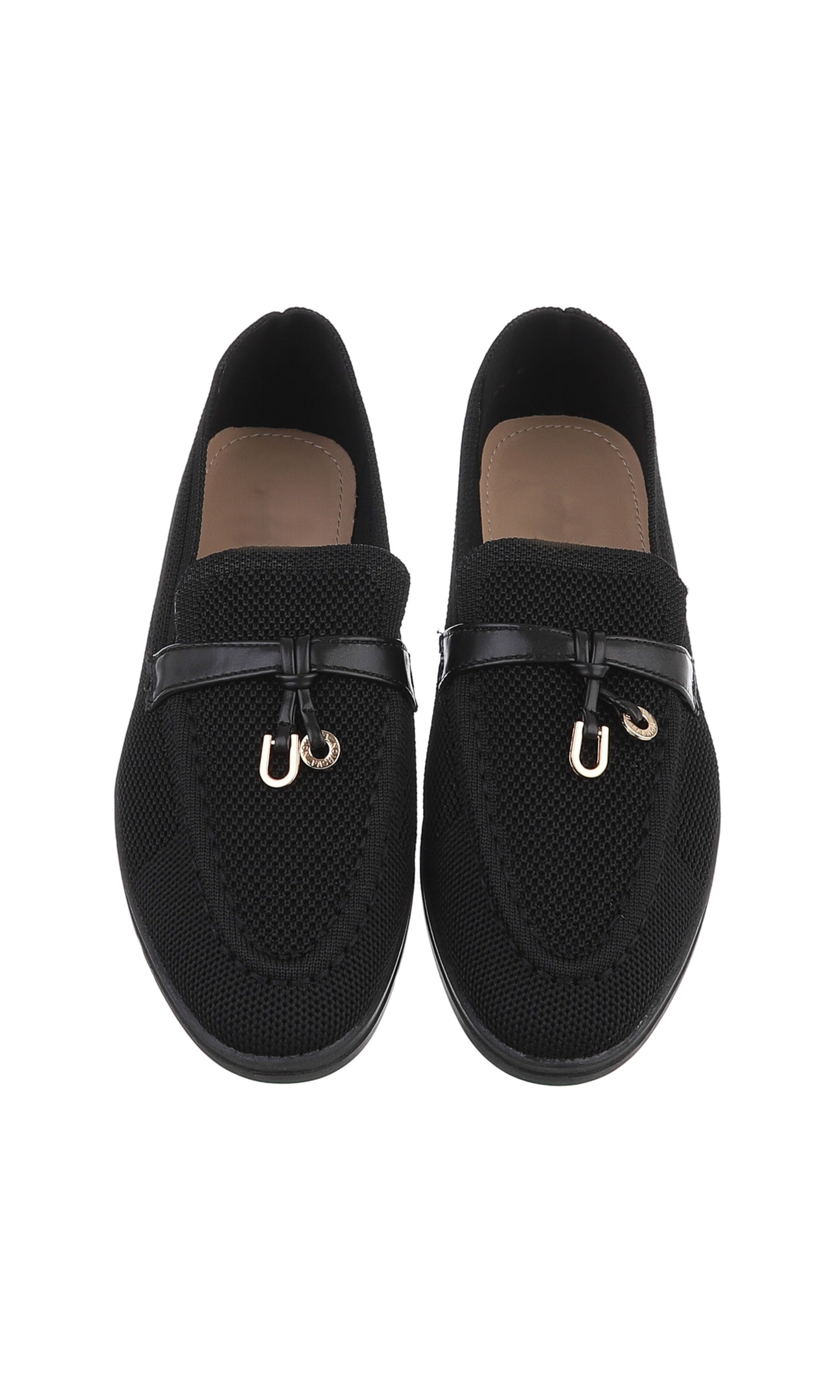 Ital-Design Slipper in Schwarz
