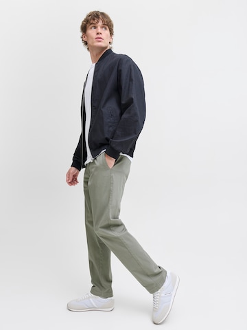 JACK & JONES tavaline Püksid 'JPSTKANE ROCCO', värv roheline