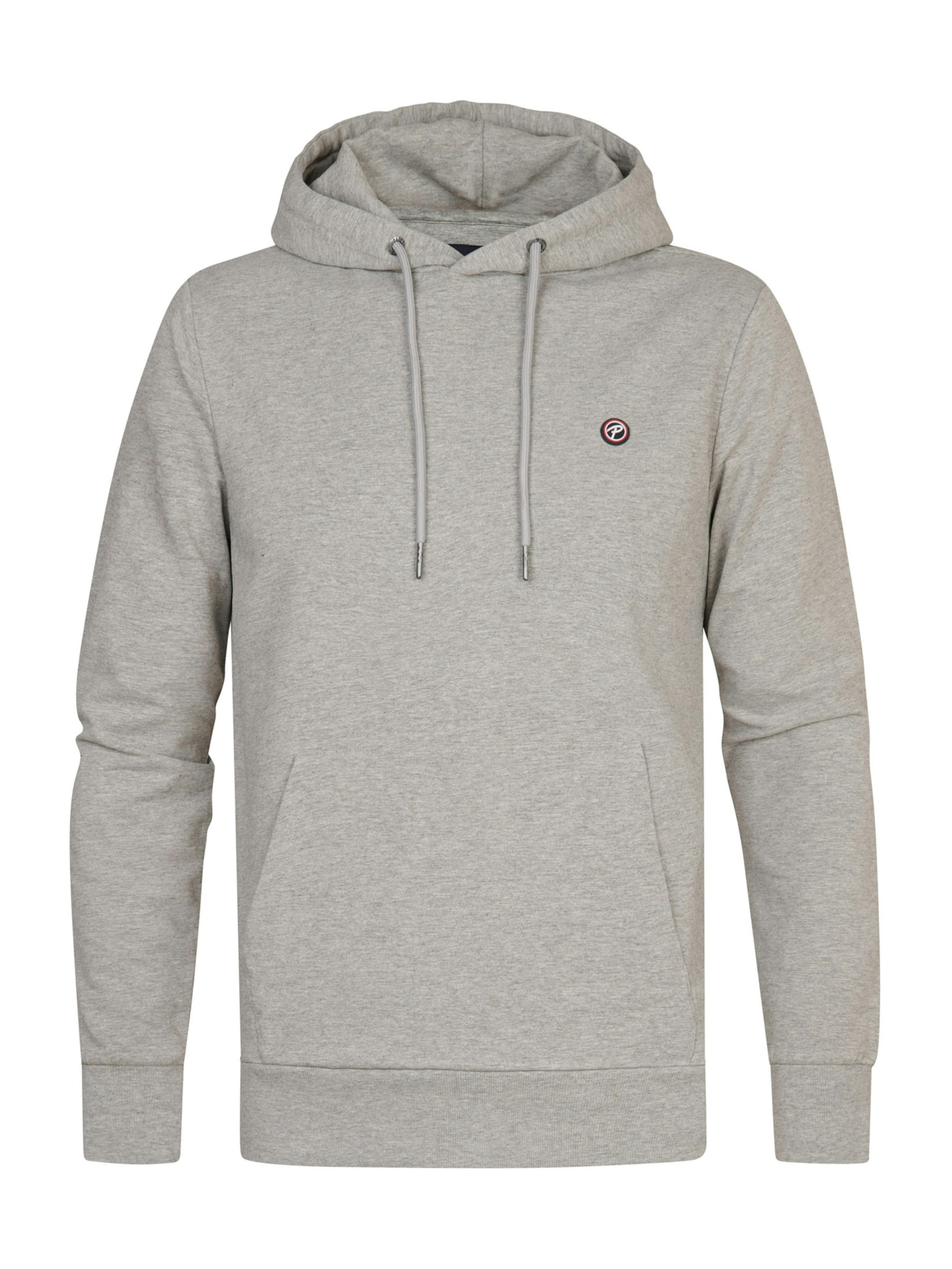 Petrol Industries Sweatshirt i grå: framsida