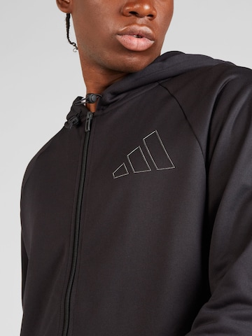 ADIDAS PERFORMANCE Training Jacket in Black