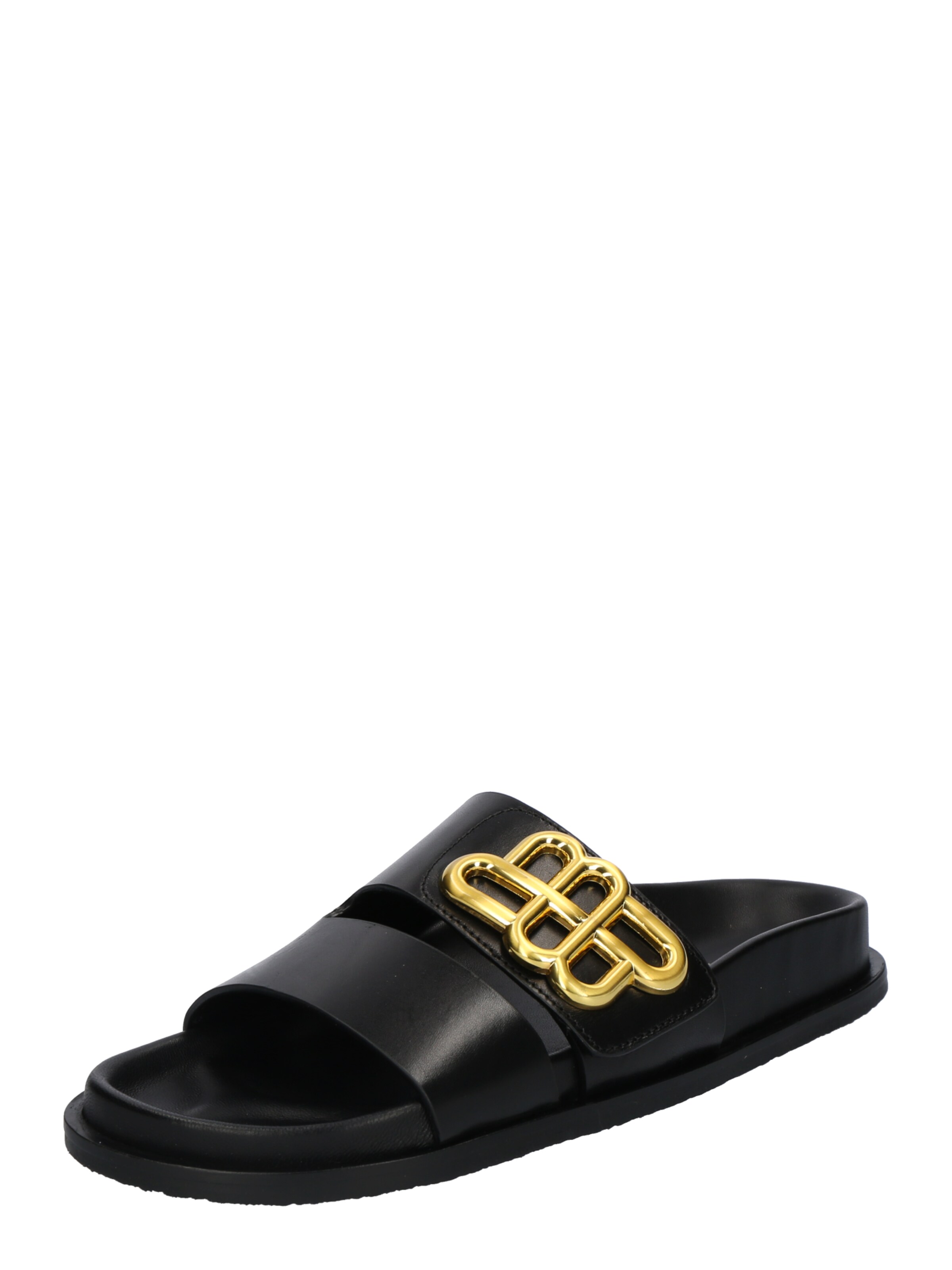 Munthe Mule 'OMBRILLIA' in Black: front