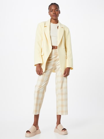 Pimkie Regular Trousers 'PACHECK' in Beige