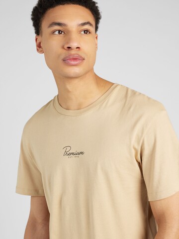 JACK & JONES Bluser & t-shirts 'TOBI' i beige