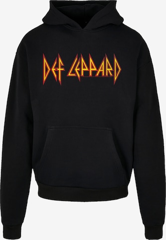 Sweat-shirt 'Def Leppard' F4NT4STIC en noir : devant