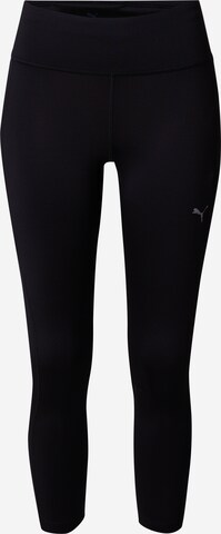 PUMA - Skinny Pantalón deportivo 'RUN FAVORITES VELOCITY' en negro: frente