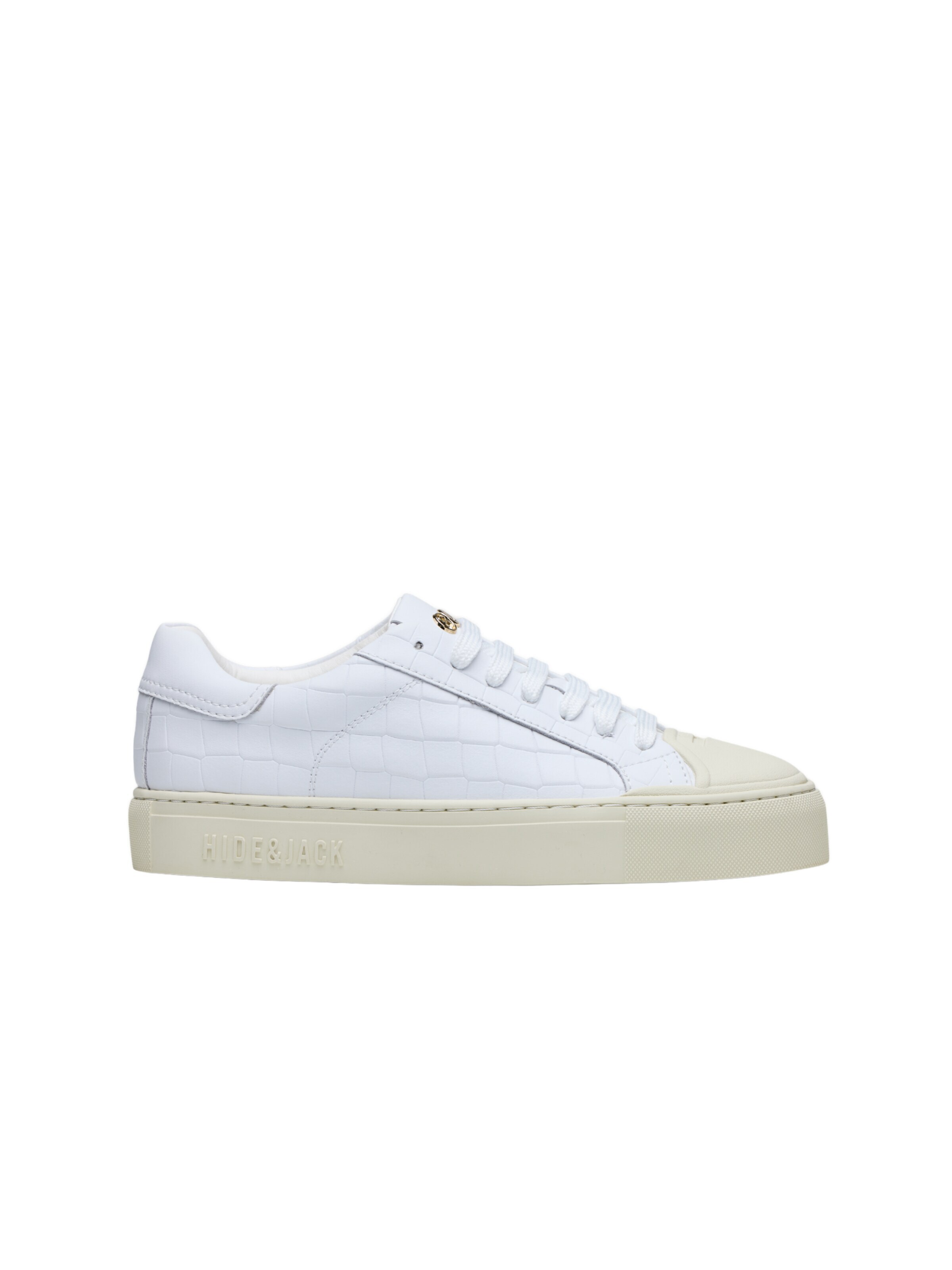 Hide&Jack Sneakers 'Essence Cup' in White: front