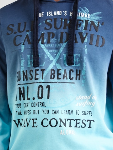 CAMP DAVID Sweatshirt in Blue