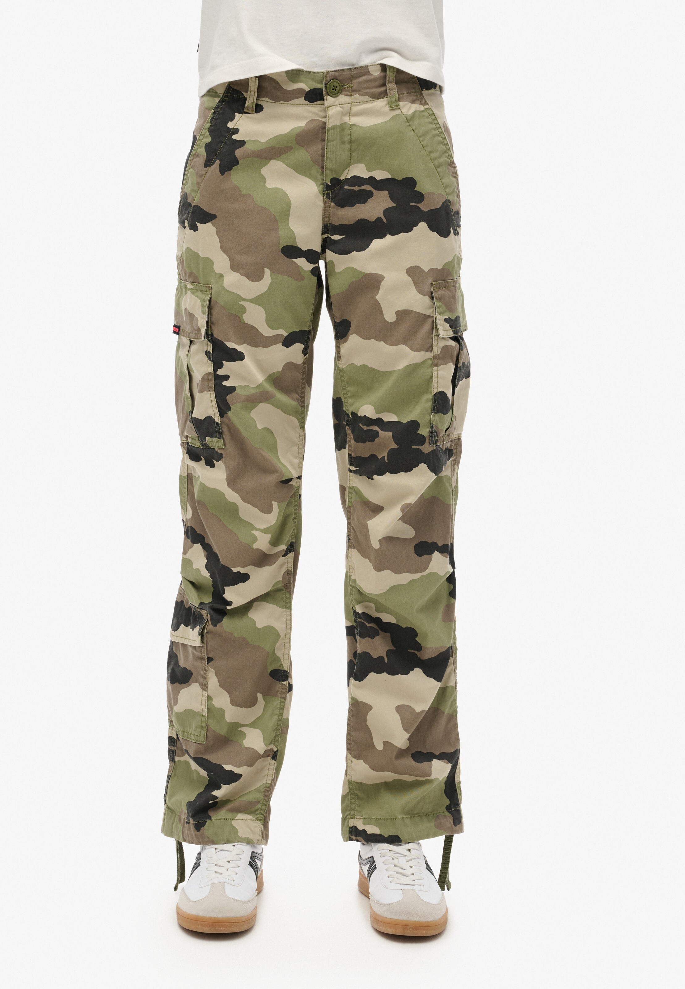 Superdry Regular Cargohose in Grün