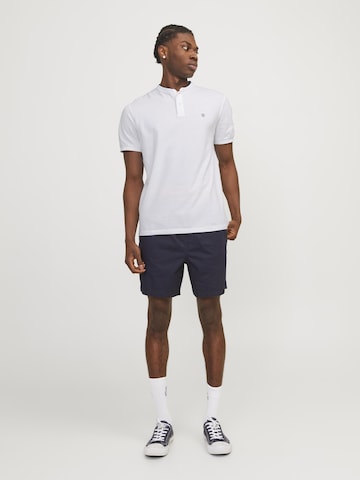 JACK & JONES Tričko 'BLASAINZ MAO' - biela