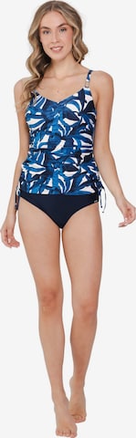 Pastunette T-shirt Tankini in Blauw: voorkant