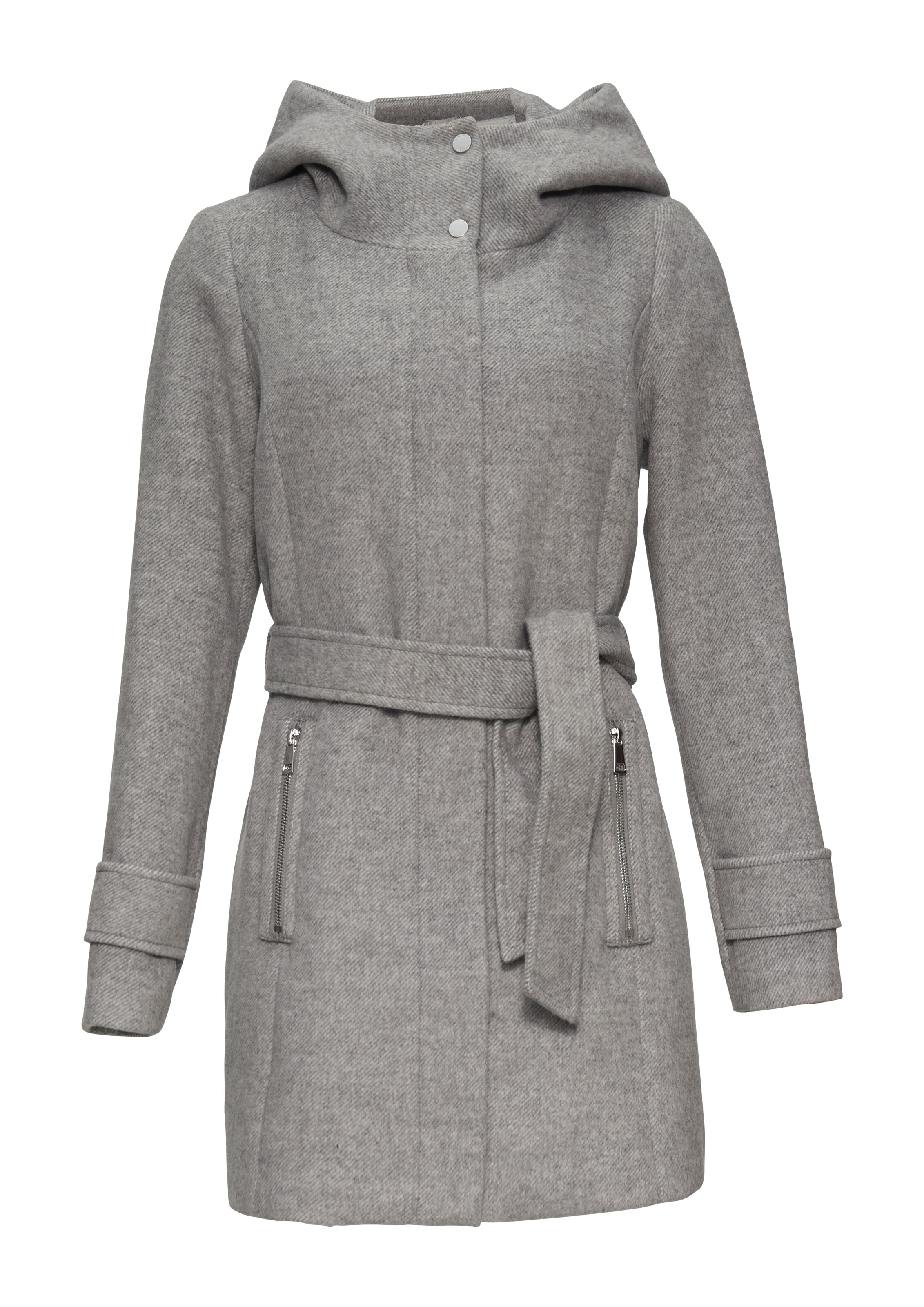 s.Oliver Tussenmantel in Grijs: voorkant