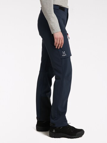 Haglöfs Regular Outdoor Pants 'Roc Winter' in Blue