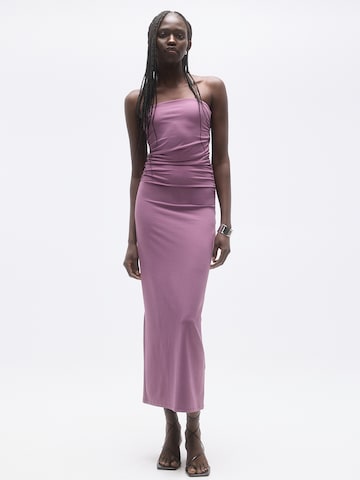 Pull&Bear Kleid in Pink: predná strana