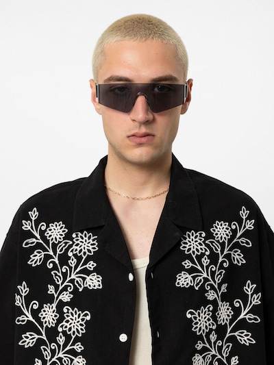 VAMOS CLO Button Up Shirt 'San Benito' in Black / White, Item view