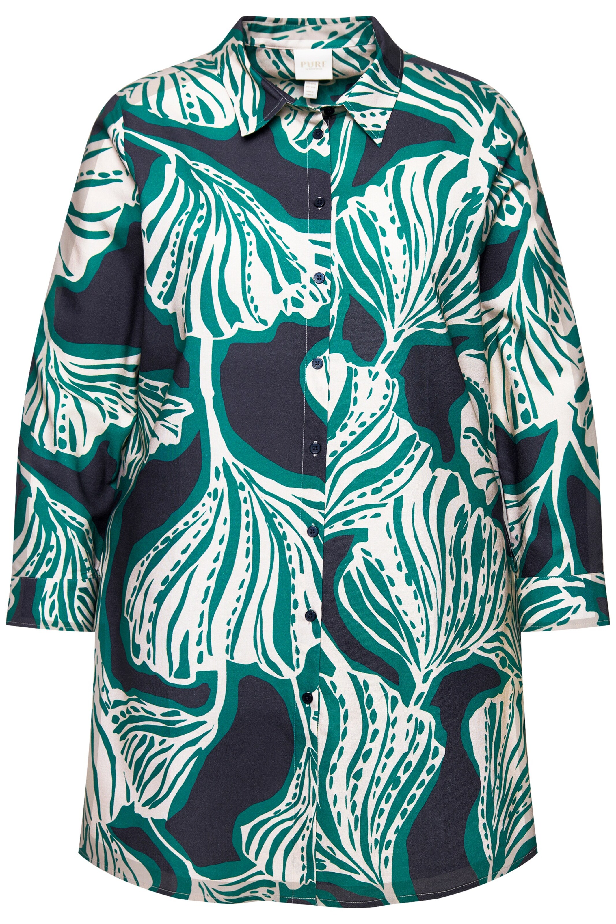 Ulla Popken Blouse in Marine blue, Item view