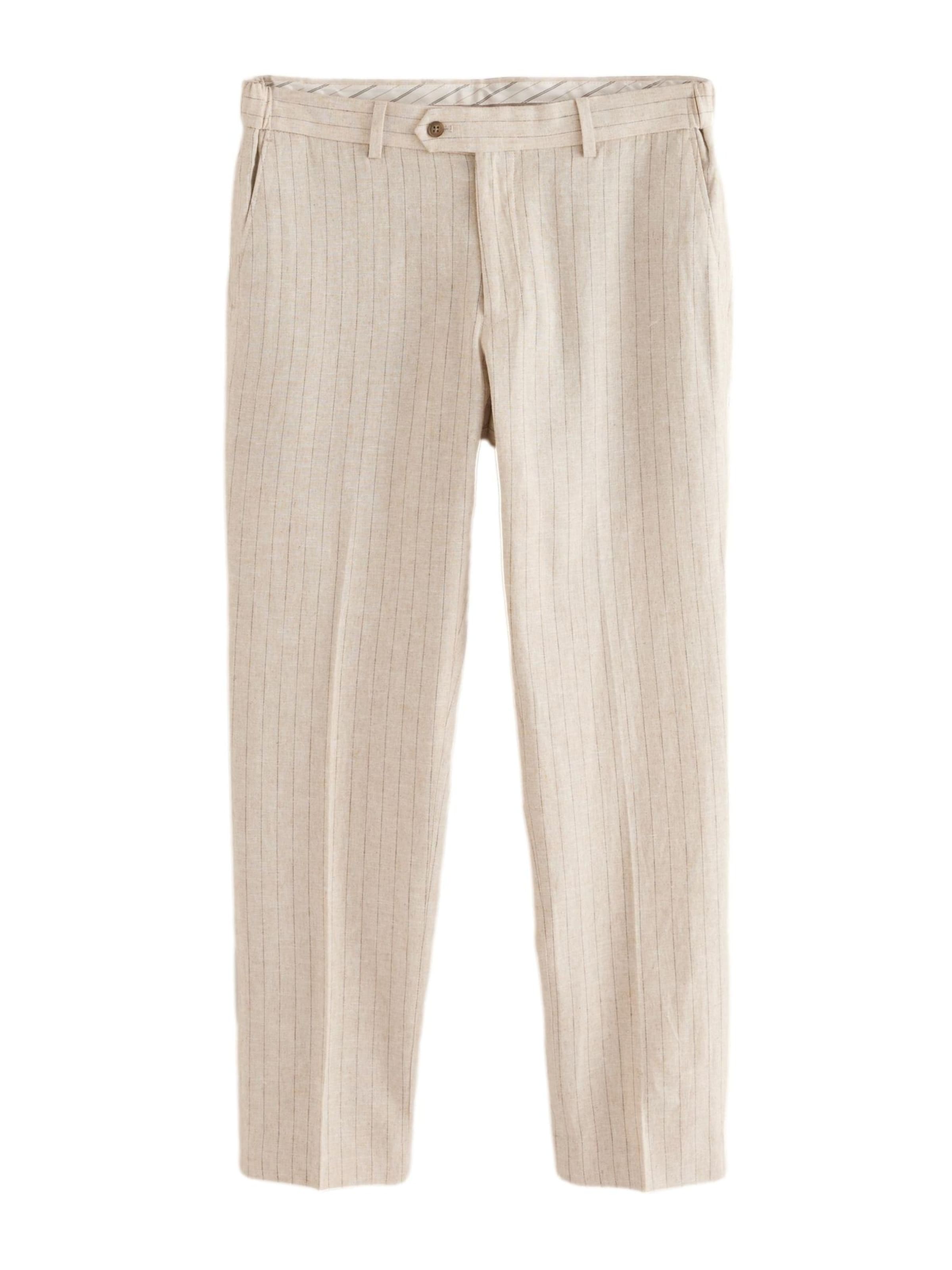 Next Pleated Pants in 44/Regular in Ecru, Item view