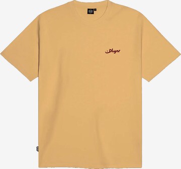T-Shirt DOLLY NOIRE en jaune : devant