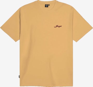T-Shirt DOLLY NOIRE en jaune : devant