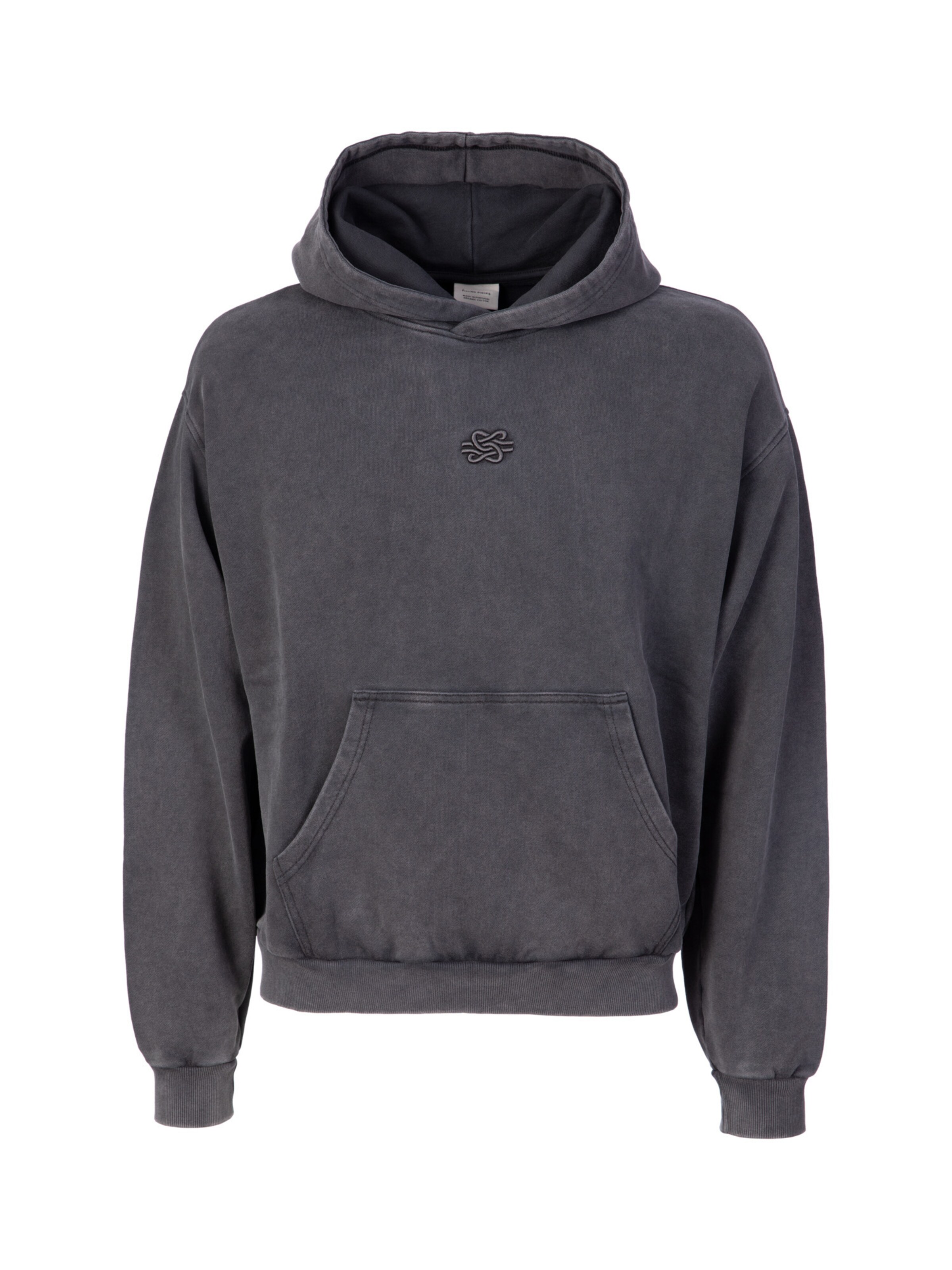 Filling Pieces Sweatshirt in Grau: Vorderseite