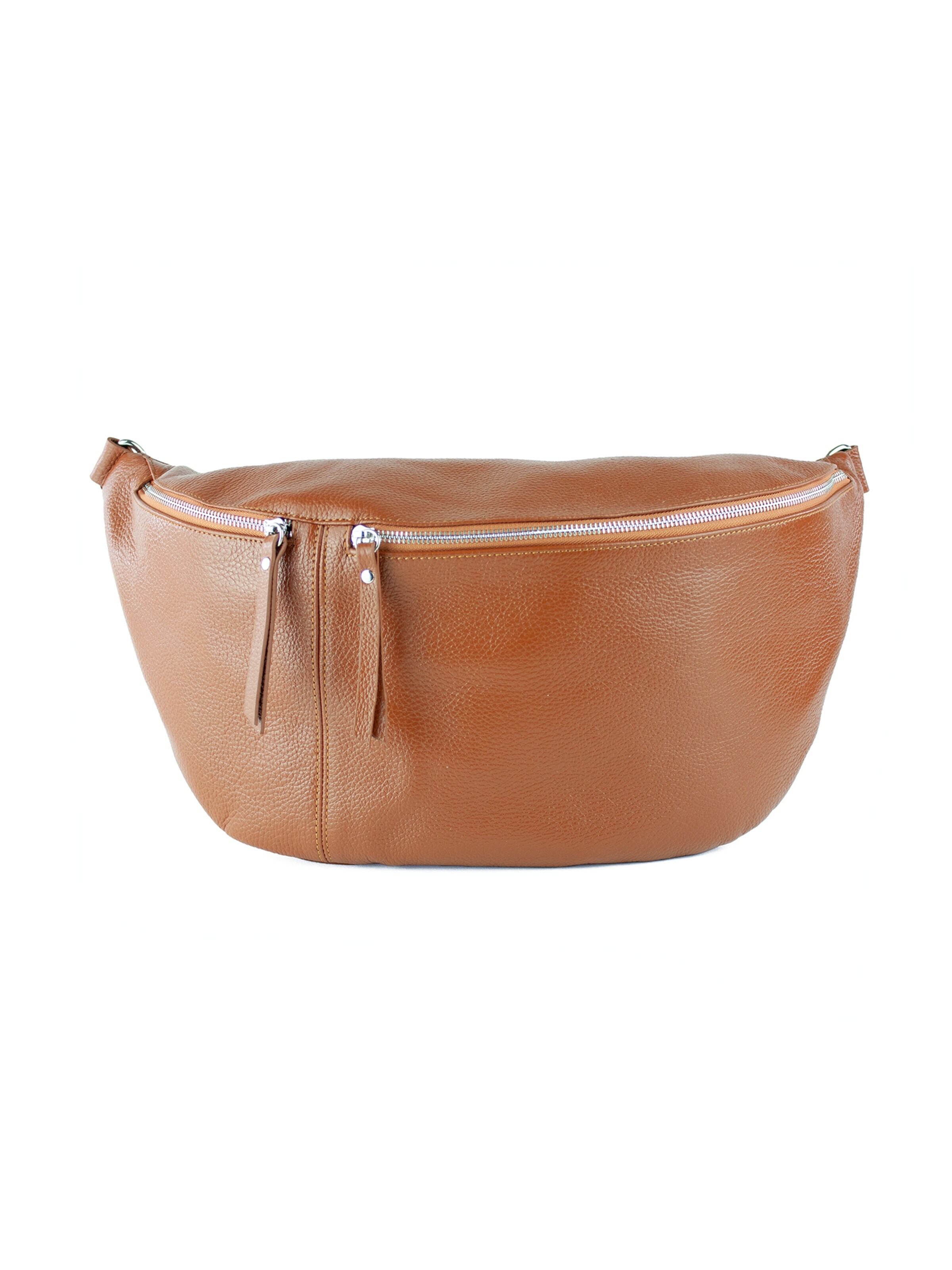 lePelou Gürteltasche 'CLARA'‌‌‌‌‌ in Braun: Vorderseite