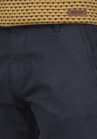 INDICODE JEANS Regular Chinohose 'Penefal' in Blau