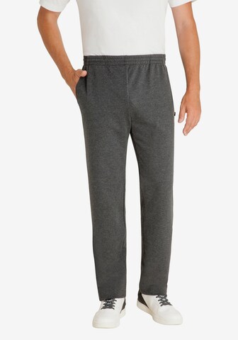 Effilé Pantalon HAJO en gris : devant