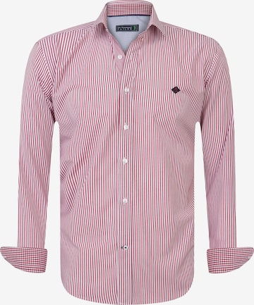 Sir Raymond Tailor Overhemd 'Bekim' in Rood: voorkant