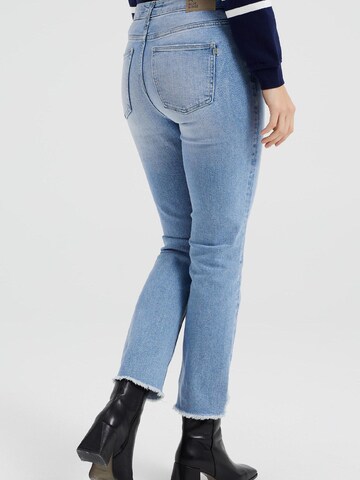 Skinny Jeans di WE Fashion in blu