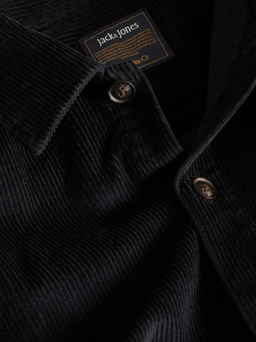 JACK & JONES Rovný strih Prechodná bunda 'JJZac' - Čierna
