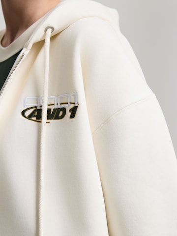 Veste de survêtement 'Respect The Game' AND1 en beige