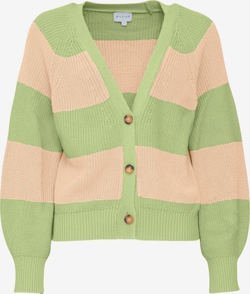 mazine Knit Cardigan 'Mala' in Green: front