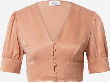 Daahls by Emma Roberts exclusively for ABOUT YOU Bluse 'Grace' i brun: forside