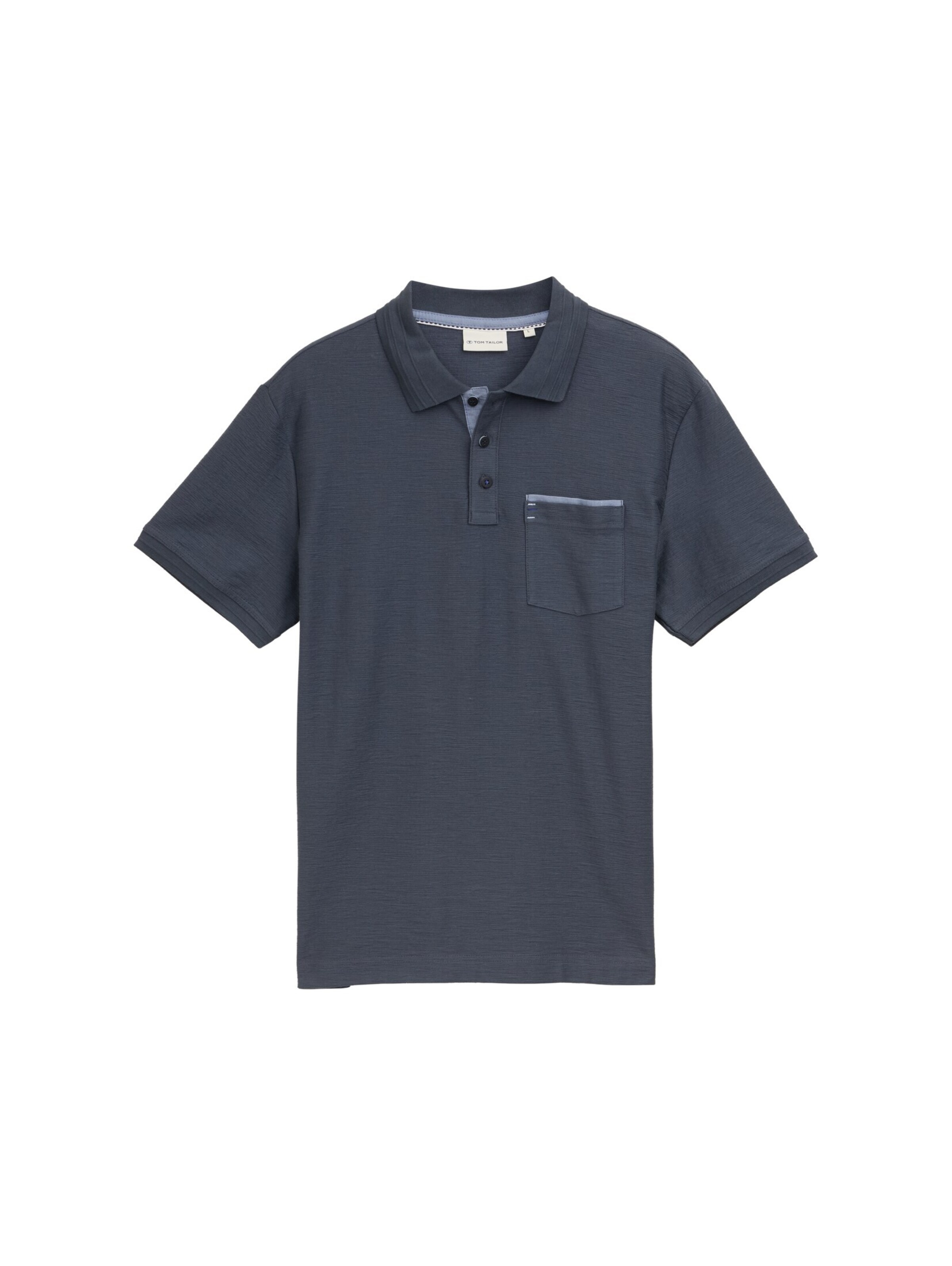 TOM TAILOR Shirt in Grey: front