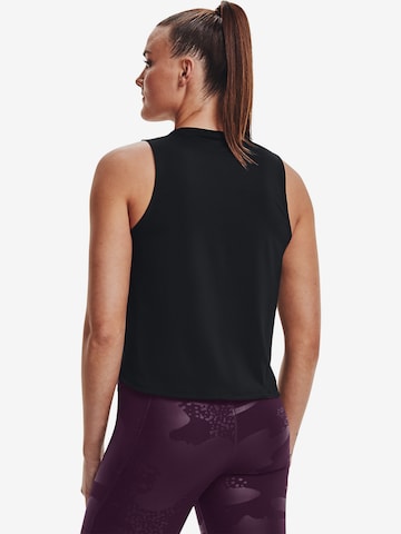 UNDER ARMOUR Sportovní top – černá