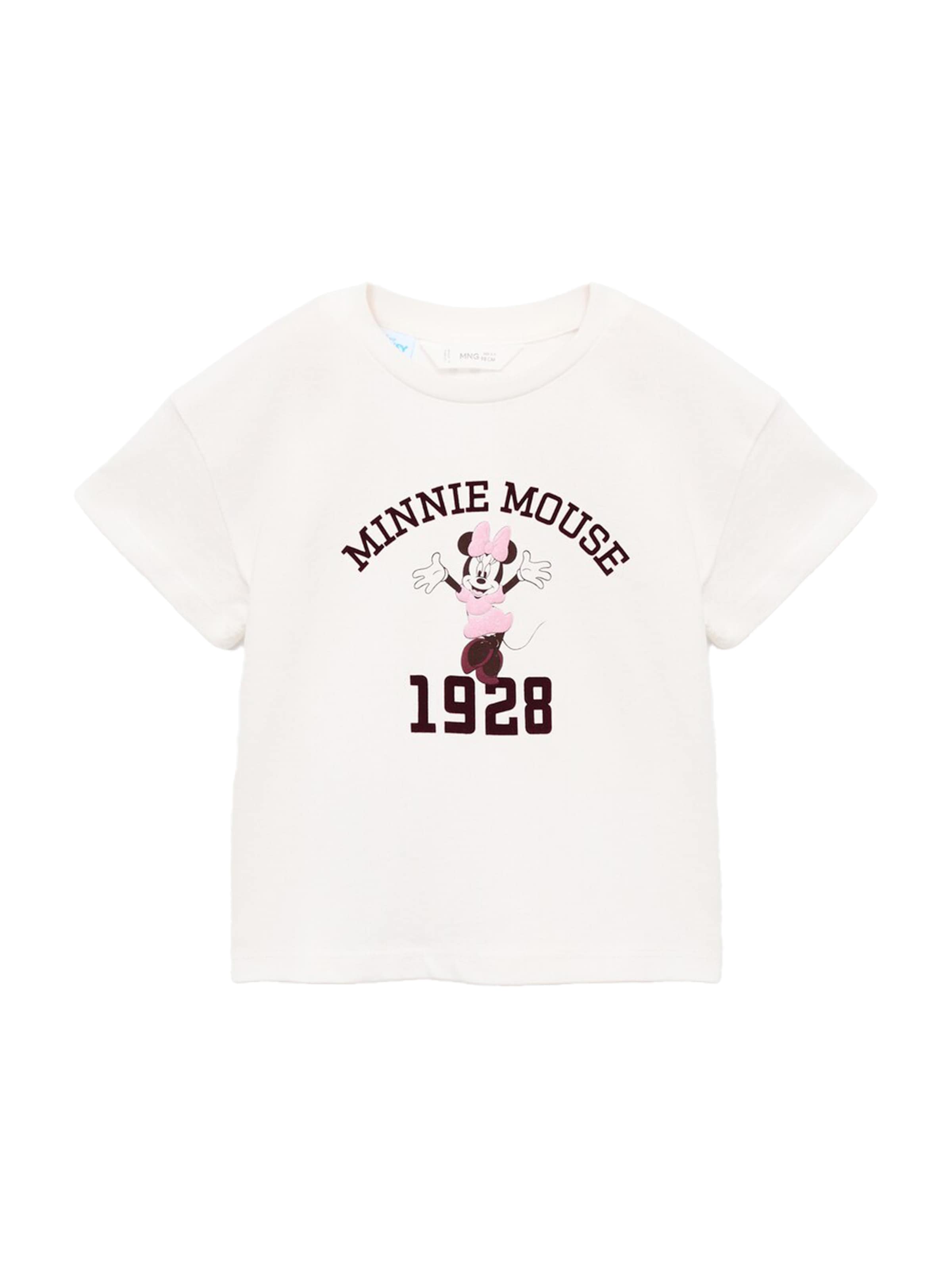 MANGO KIDS Tričko 'MCHEER' - Biela: predná strana